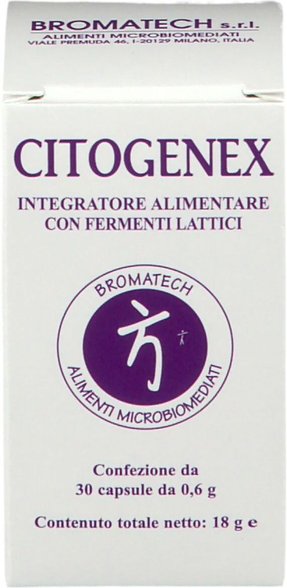 BROMATECH Srl Bromatech, Citogenex, 30 Capsule