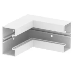 OBO 6113060 Inneneck starre Form 175x175x100 Polyvinylchlorid reinweiß RAL 9010 GK-IS53100RW