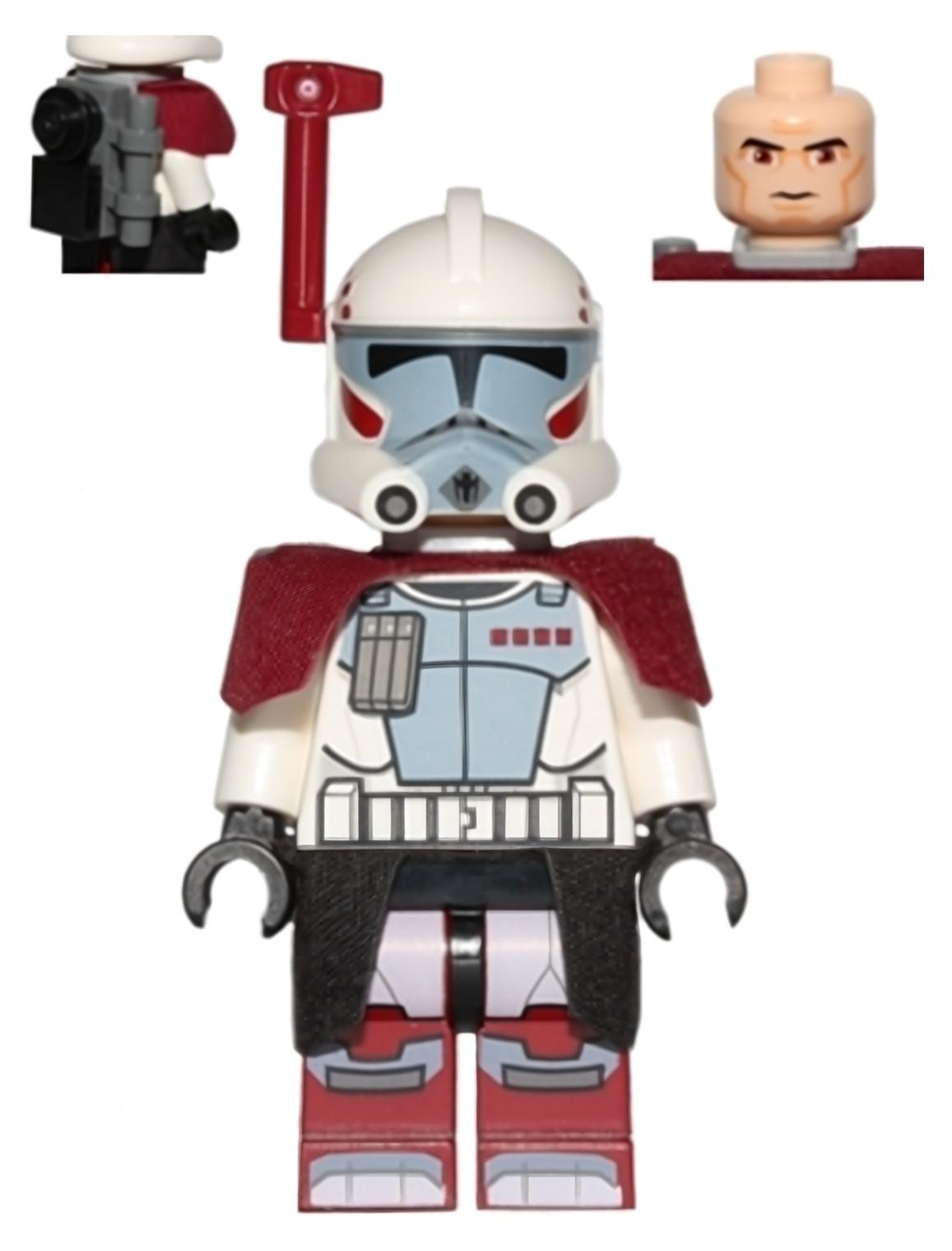 LEGO Minifiguur Clone ARC Trooper met hamer Rancor Battalion Fase 2 sw0377