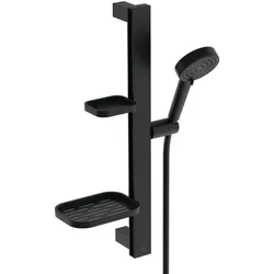 Ideal Standard Alu+ Eco Idealrain Brausekombination BE226XG 2 Funktionen, Ø 10cm, 6l, silk black