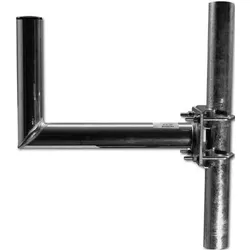 Televes Mastausleger Alu 35 cm H/V-Montage Rohr b. 60 mm, TV Zubehör, Silber