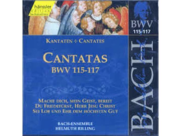 Bach-Ensemble/Helmuth Rilling - Cantatas Bwv115-117(Mache Dich, Mei