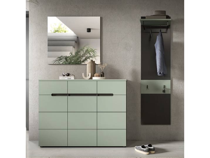 Ensemble d’entrée Canu - 3 éléments 180cm Vert/Gris/Vert fumée