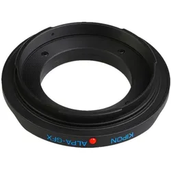 Kipon Adapter für ALPA auf Fuji GFX, Objektivadapter, Schwarz
