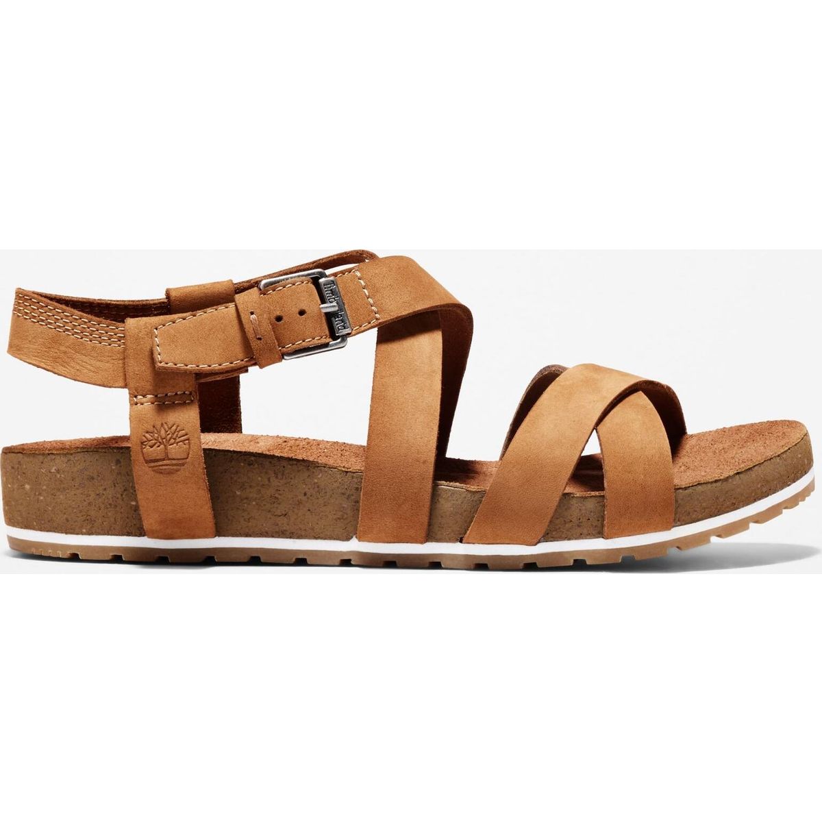 Timberland Womens Backstrap Sandal saddle 9 Wide Fit TB0A1MQRF131-9-Wide Fit