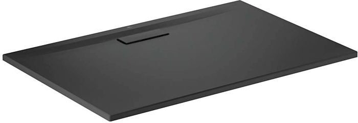 Ideal Standard Flat New Rechteck-Duschwanne T4469V3 120 x 80 cm, schwarz matt