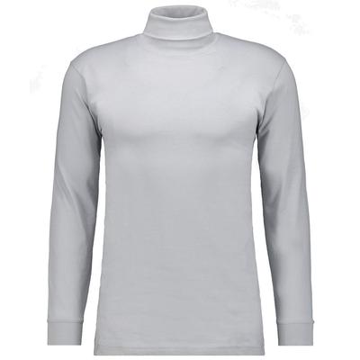 Rollkragenshirt RAGMAN, Herren, Gr. 114, silber, 024, Jersey, Baumwolle, Shirts