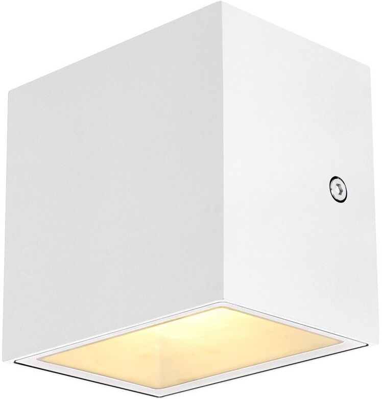 Slv Sitra Cube Wl, Led Outdoor Wand- Und Deckenaufbauleuchte, Weiß, Ip44 - Stand-, Wand- Und Deckenleuchten (Outdoor)