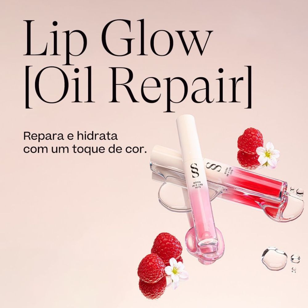 Sensilis Lip Glow [Oil Repair] Nourishing Lip Gloss 3,5mL 01 Elsa's Choice