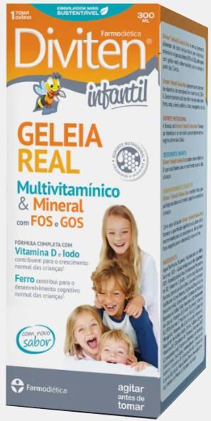 FARMODIÉTICA® DIVITEN INFANTIL GELEIA REAL 300ml