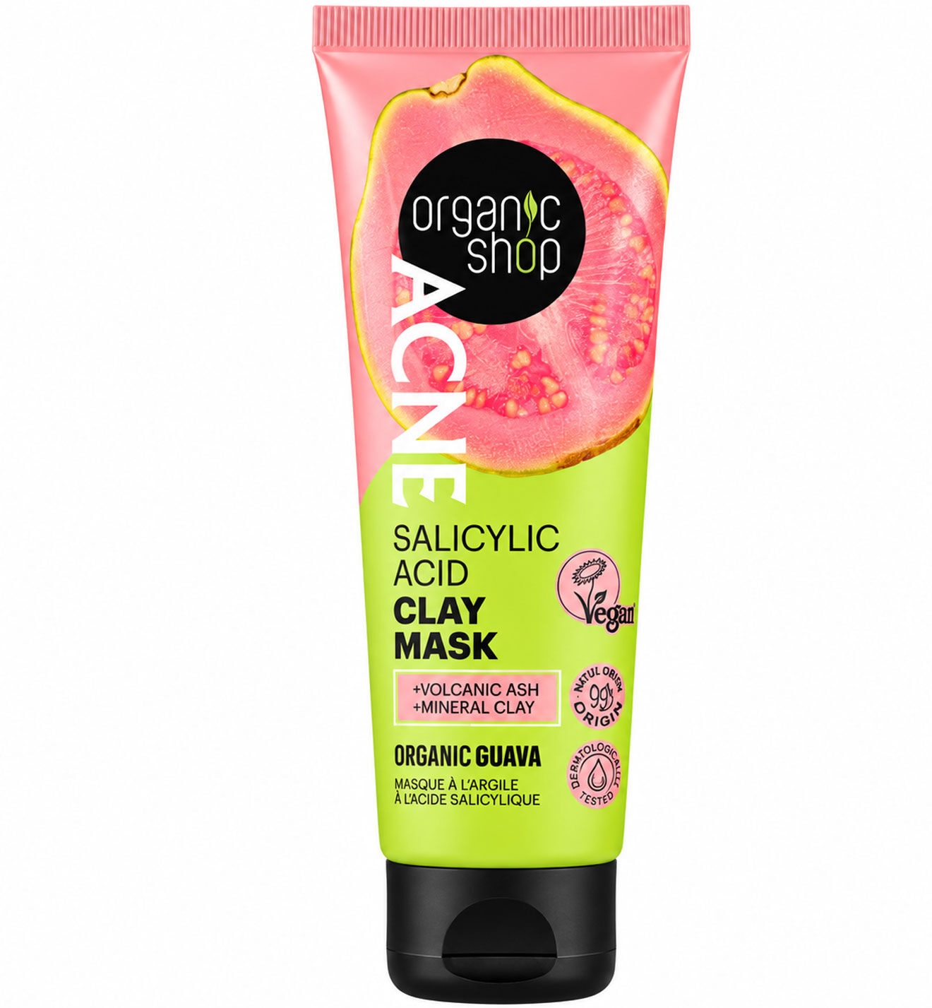 ORGANIC SHOP Acne Salicylic Clay Mask 75ml