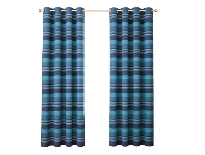 ÖSENVORHANG Morocco blickdicht 2er-Set, 137/137 cm