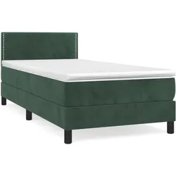 vidaXL, Boxspringbett, Faxonina (Knopfheftung Design) (120 x 190 cm)