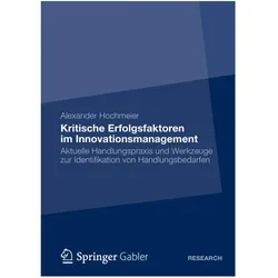Kritische Erfolgsfaktoren im Innovationsmanagement, Fachbücher von Alexander Hochmeier