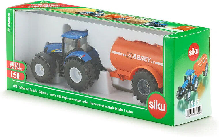 Tracteur avec reservoir de lisier 1 essieu - Siku