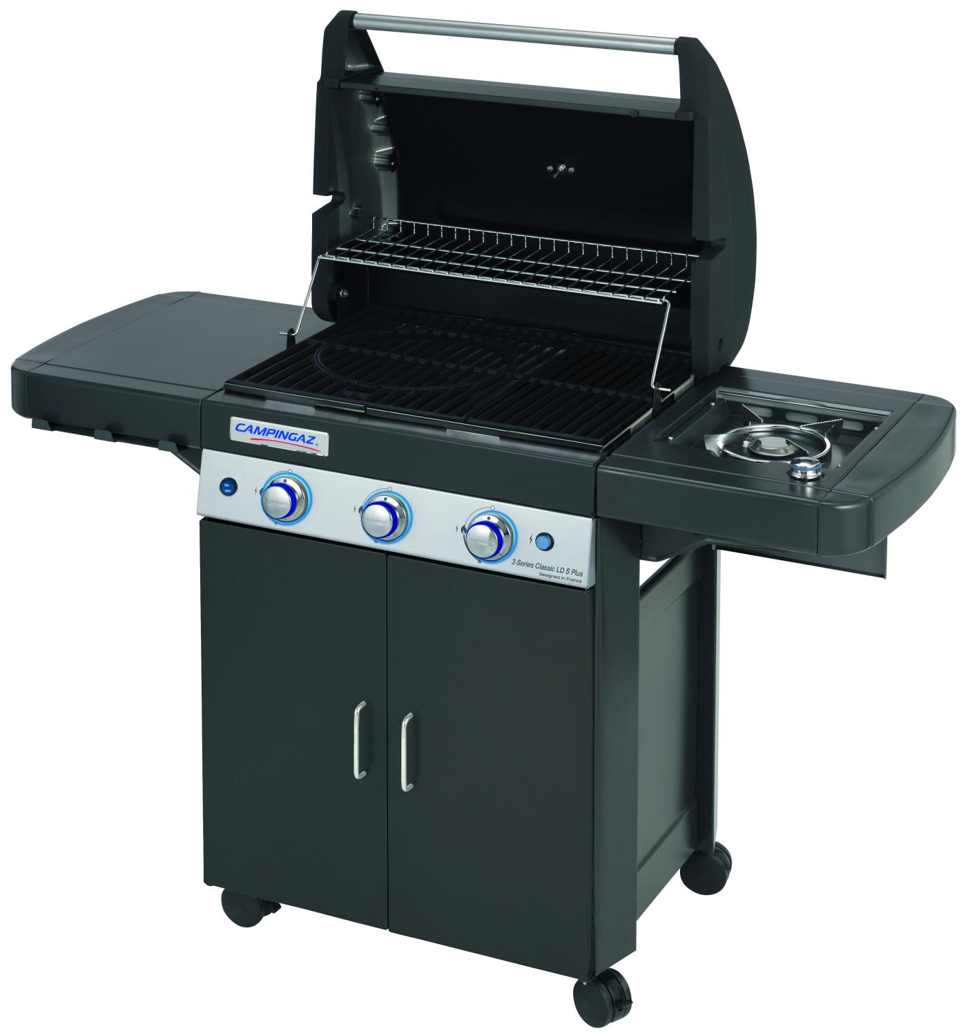 Campingaz 3 Series Classic LS Dark, 11900 W, Grill, Gas, 9600 W, 2300 W, Piezo