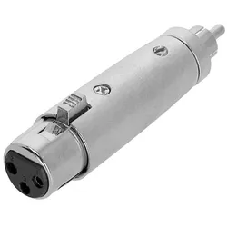 Adam Hall Connectors 4 STAR A XF3 RM2-Adapter XLR 3-Pol F auf Cinch M