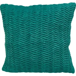 Kissenbezug Cringe 50 x cm Polyester Blau, Grün Petrol