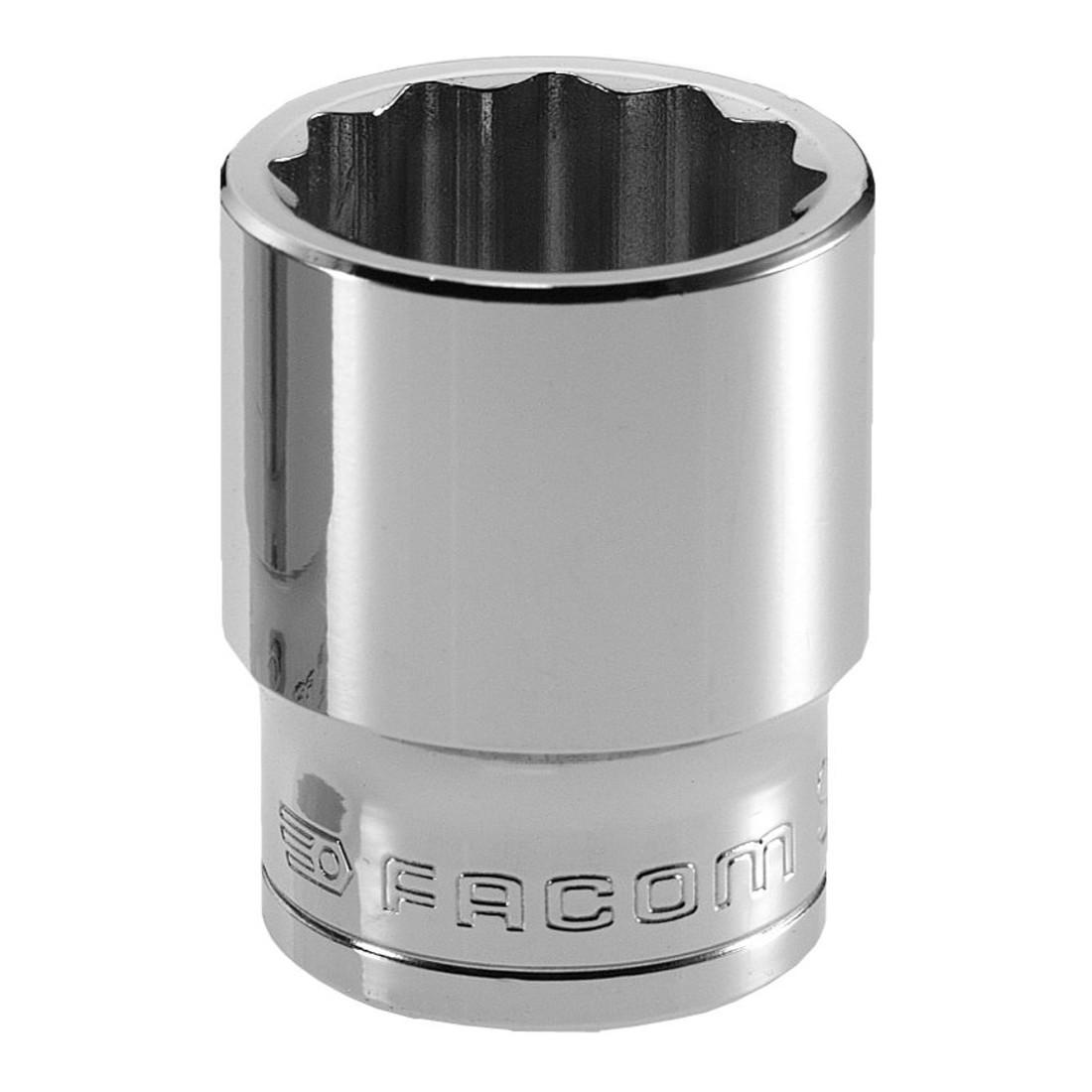 Facom Steckschlüssel 1/2" 12-Kant 21/32 (S.21/32)