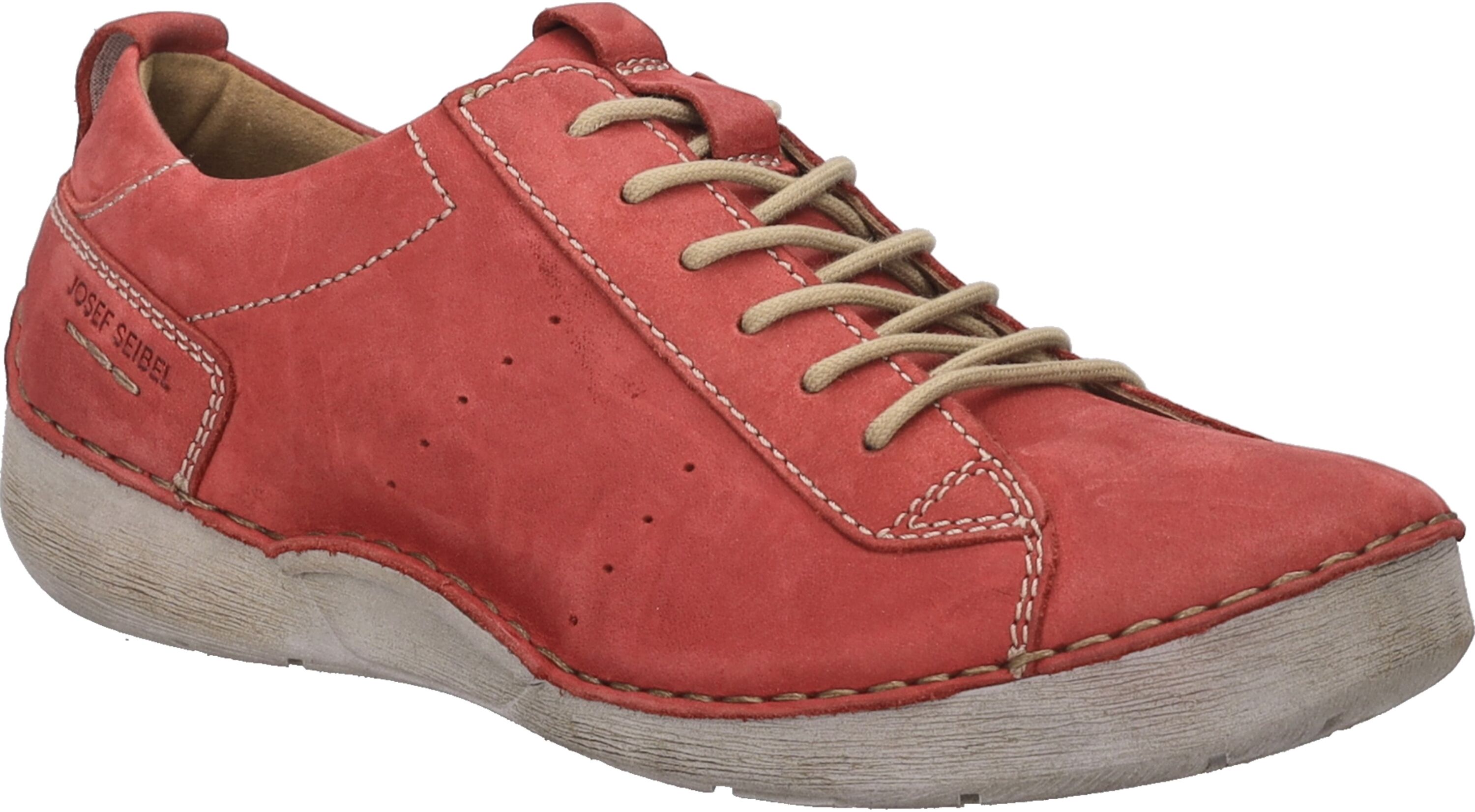 Schnürschuh JOSEF SEIBEL "Fergey 56, hibiscus", Damen, Gr. 45, braun (hibiscus), Obermaterial: 100% Rindsleder Leather cow., Schuhe Schnürschuh