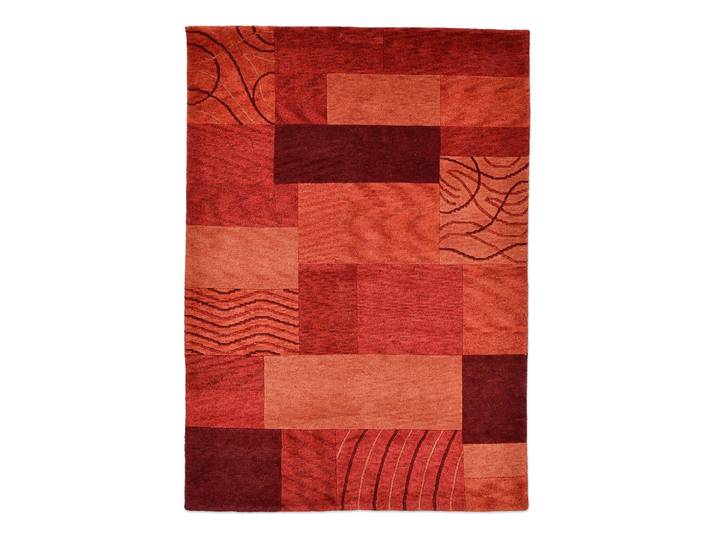 Tapis en laine Domas Rouge/Rouge 190 x 290cm Laine