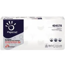 Papernet Toilettenpapier 404578 4lagig 150Bl. Zellstoff 8 Rl./Pack.