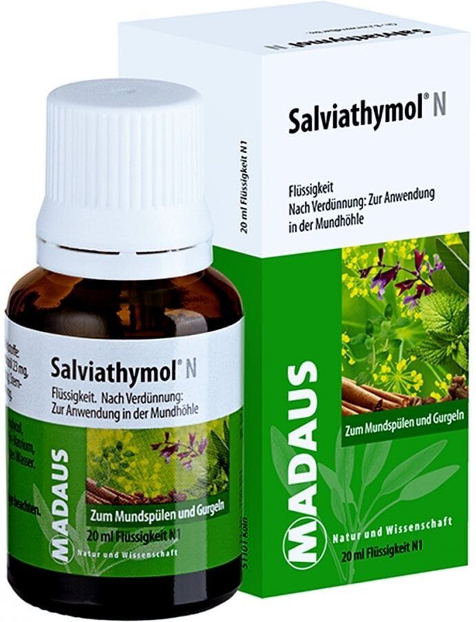 Salviathymol N MADAUS: Mundspülung bei Entzündungen