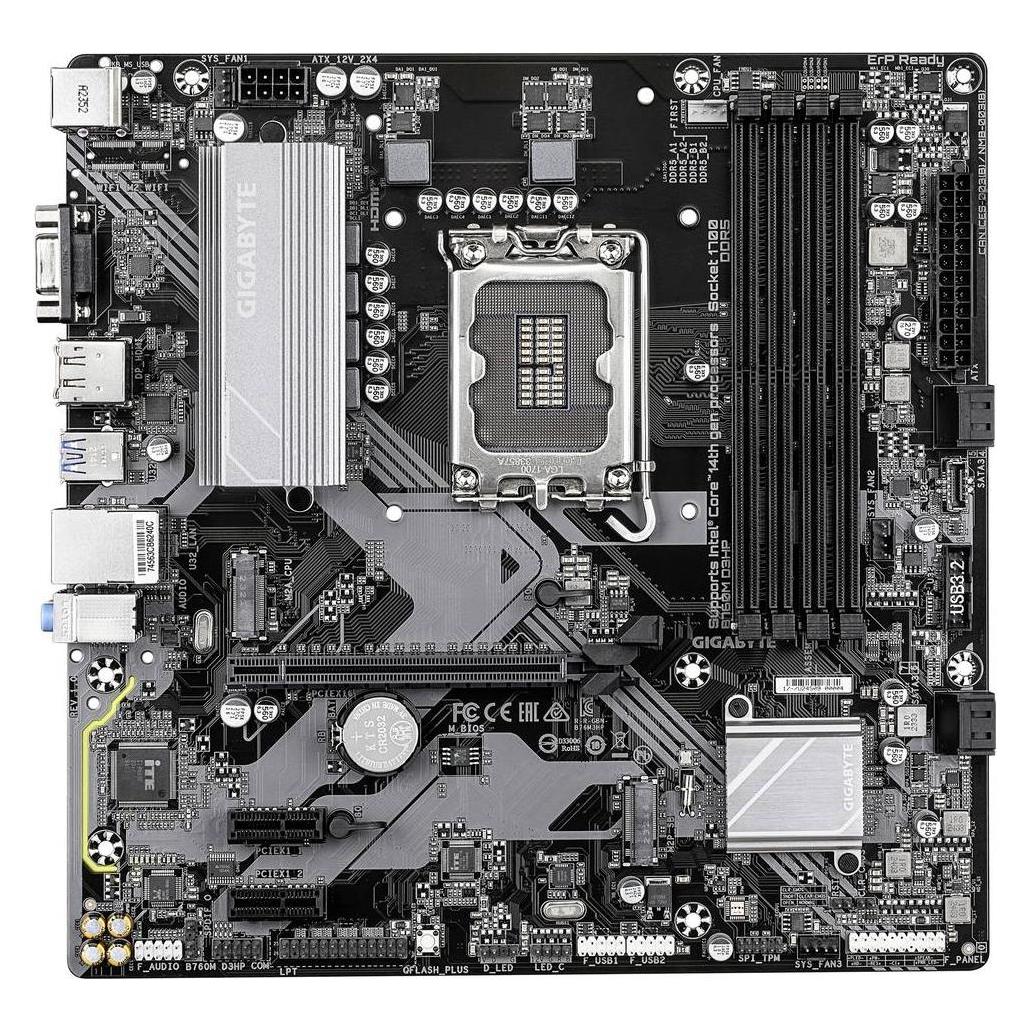 Gigabyte B760M D3HP (LGA 1700, Intel B760 Express, mATX) (B760M D3HP)
