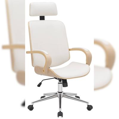 CLP Bürostuhl Dayton Kunstleder HBT: 118x70x70 cm natura weiß