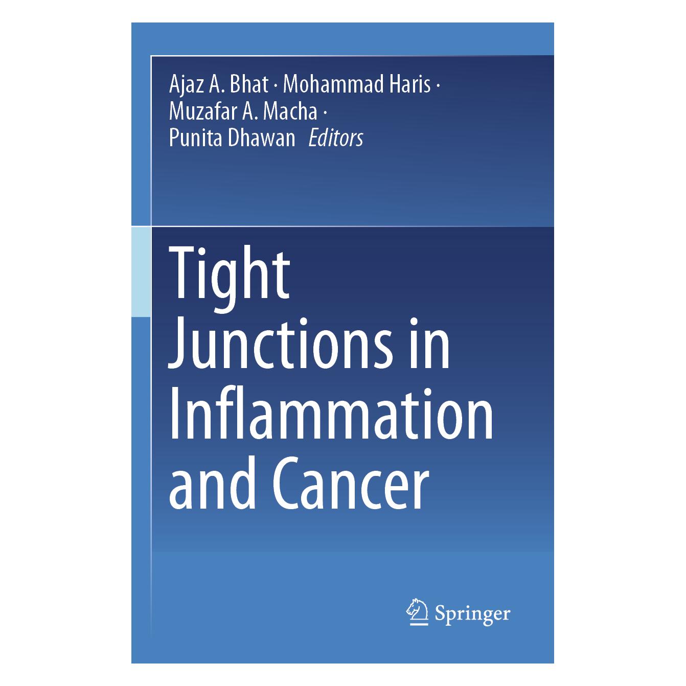 Springer Tight Junctions in Inflammation and Cancer (Englisch, Softcover, Ajaz A. Bhat, Mohammad Haris, Muzafar A. Macha, Punita Dhawan) (57151756)