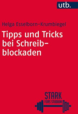 Helga Esselborn-Krumbiegel - Tipps und Tricks bei Schreibblockaden - Preis vom 02.10.2026 23:42:20 h