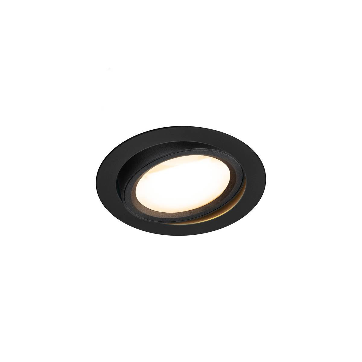 SLV Oculus Led inbouwspot zwart 10,5W 12cm dimbaar