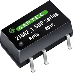 2T8A21215S1.5UPR - DC/DC-Wandler, 2 W, 13,2 V, SMD 5, 500er-Rolle