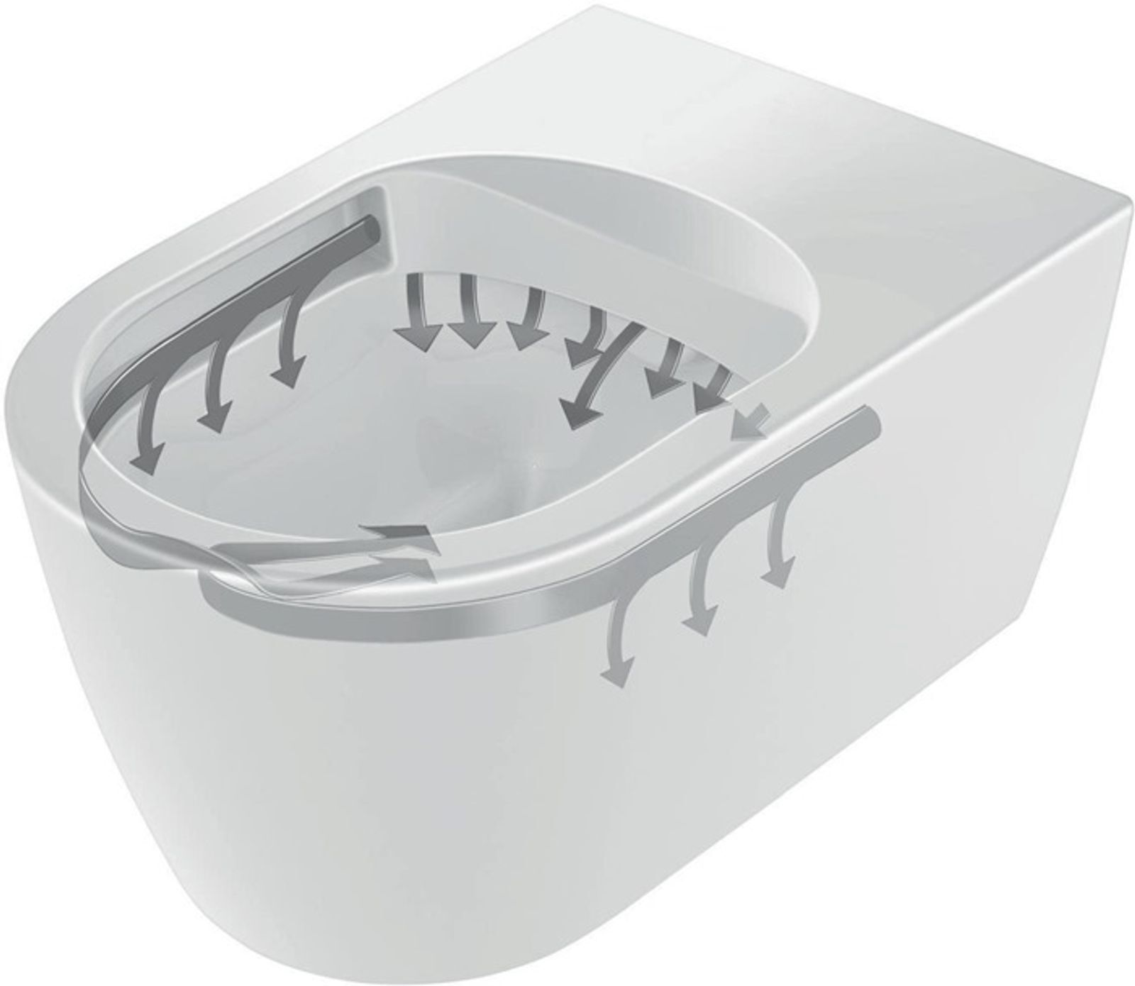 DURAVIT 2529090000 Wand-WC ME by Starck 570 mm