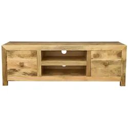 Fernsehtisch Hina 150x50x45 aus Mangoholz