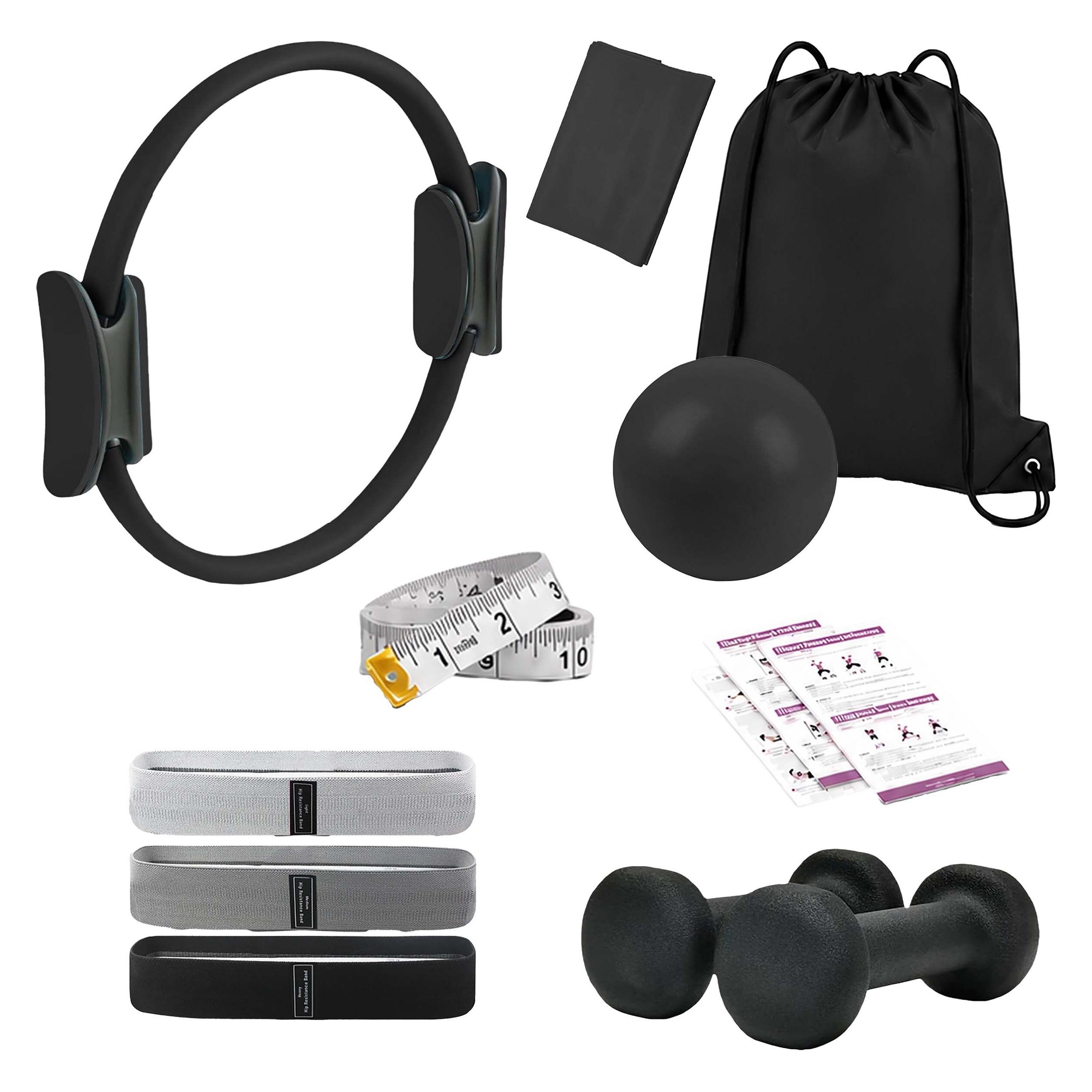 Relaxdays 11-tlg. Pilates-Set (4052025806668)
