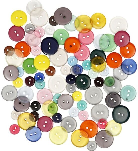 No-Name Knappe Mix   100 Stk.   Ass.