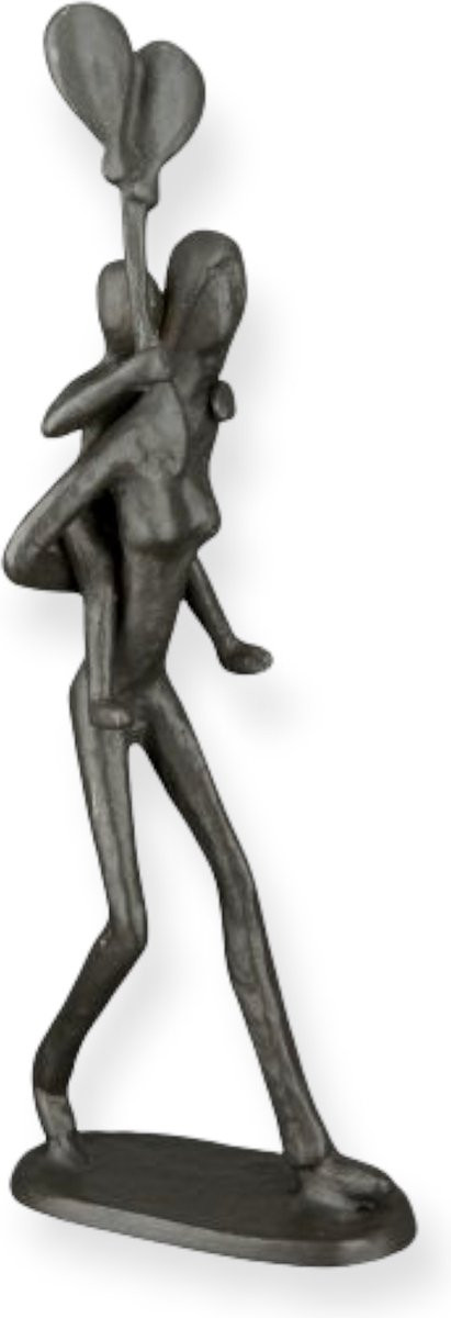Gilde Handwerk Sculptuur I Will Carry You - Metaal - 23 cm