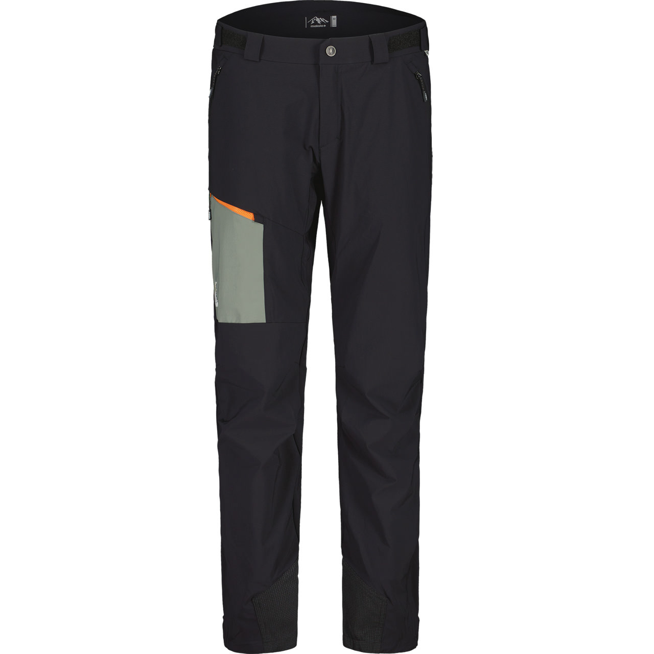 Maloja Herren Touring Hose KHESARm deep black multi - L