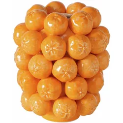 Vase ORANGE (DH 20x23,50 cm) - orange - DH 20x23,50 cm