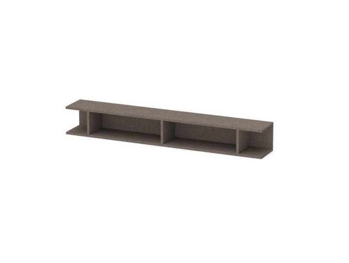 Etagère murale MARINA finition bronze 138cm