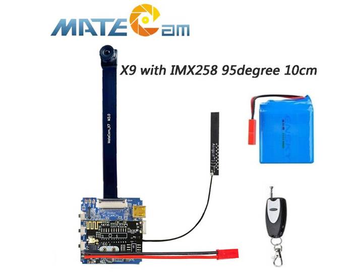 matecam X9 avec OBJET DÉCORATIF IMX258
