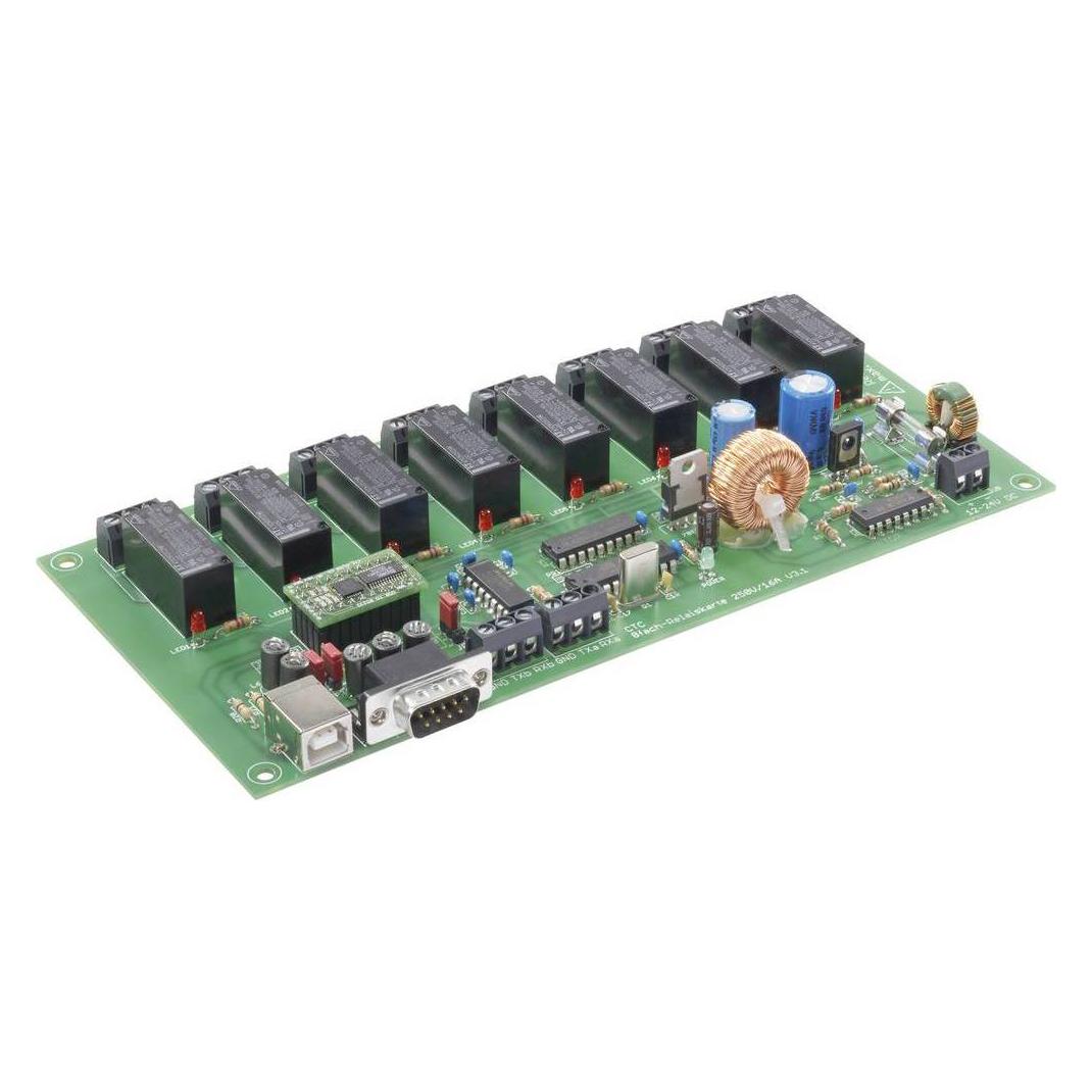 Conrad Components 8fach-Relaiskarte 230 V/AC 16 A (197730)