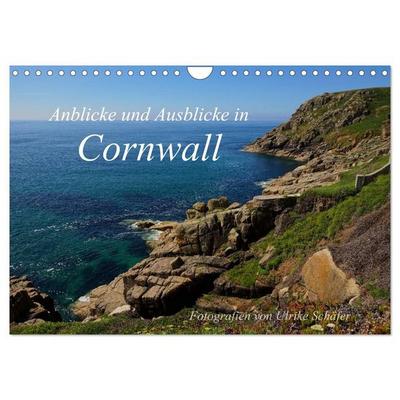 Anblicke und Ausblicke in Cornwall (Wandkalender 2027 DIN A4 quer), CALVENDO Monatskalender