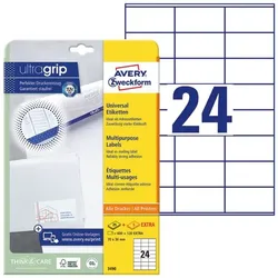 Avery Zweckform 20% AKTION: 720er-Pack Universal Klebeetiketten »3490«