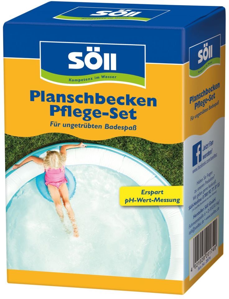 Söll Poolpflege-Set 250 ml für Planschbecken