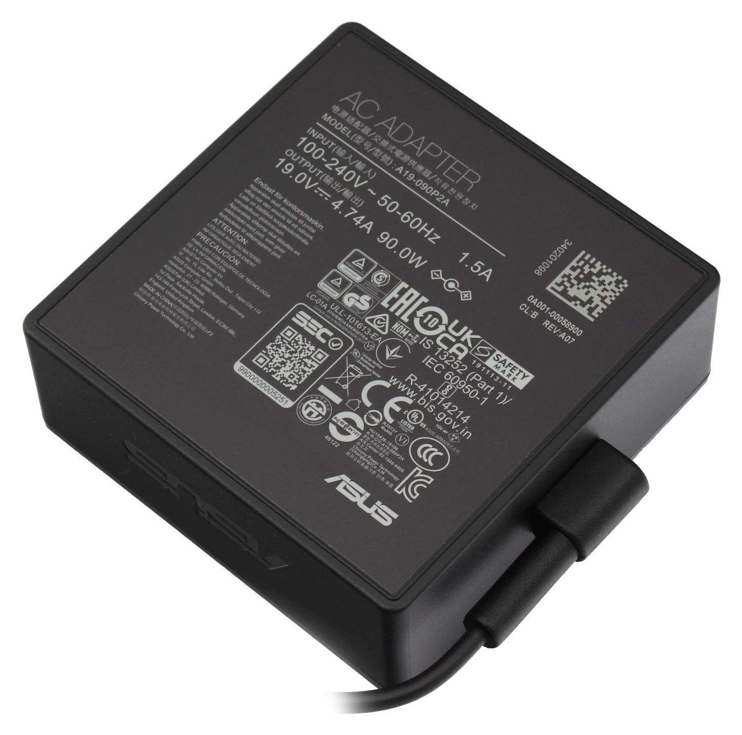 Asus 04G266006080 Laptop Interne voeding 90 W 17 V AC/DC 3-polig