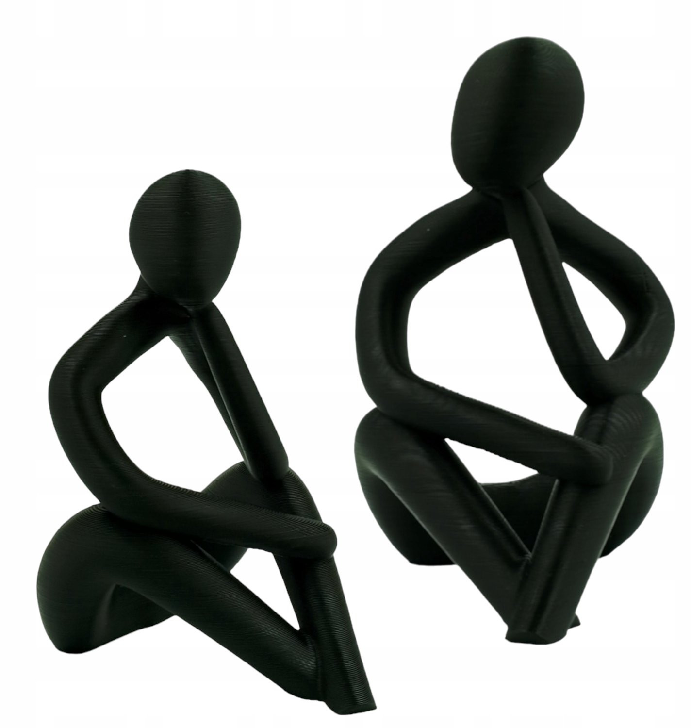 Denker Figuur XL 15cm - Moderne Eco-vriendelijke Woondecoratie voor op tafel