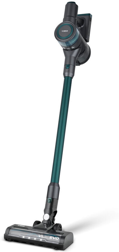 Tower Evo 3-in-1 Cordless Vacuum Cleaner with Cyclonic Suction, Pet and Upholstery Brush, Handheld Function, 22.2V Purple 3.5kg