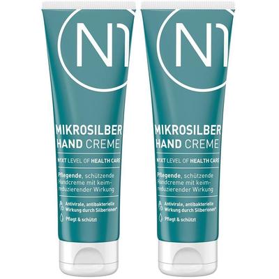 N1 Mikrosilber Handcreme 2x 2x50 ml Creme